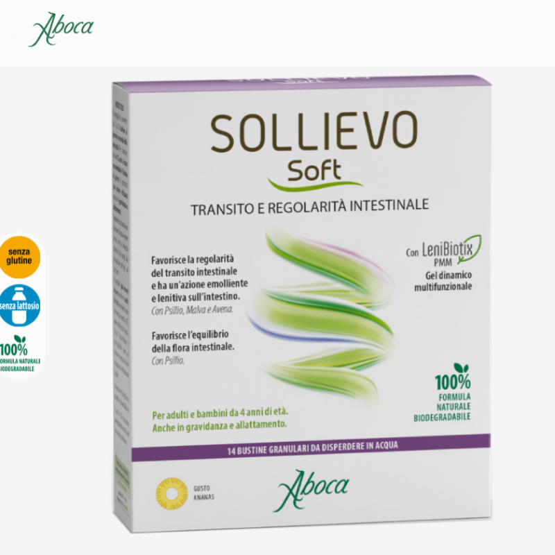 SOLLIEVO Soft 14 bustine