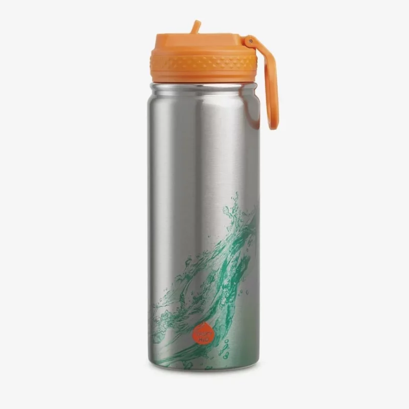 TASTY H2O Hydra Bottle Acciaio 500 ml
