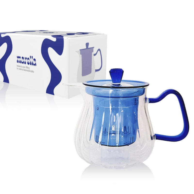 Teiera MARELLA in Vetro Borosilicato