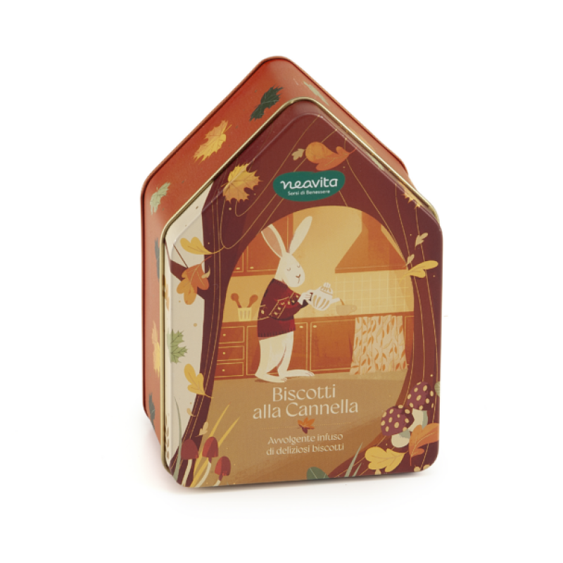 Infuso BISCOTTI alla CANNELLA 10 filtroscrigno in Casetta