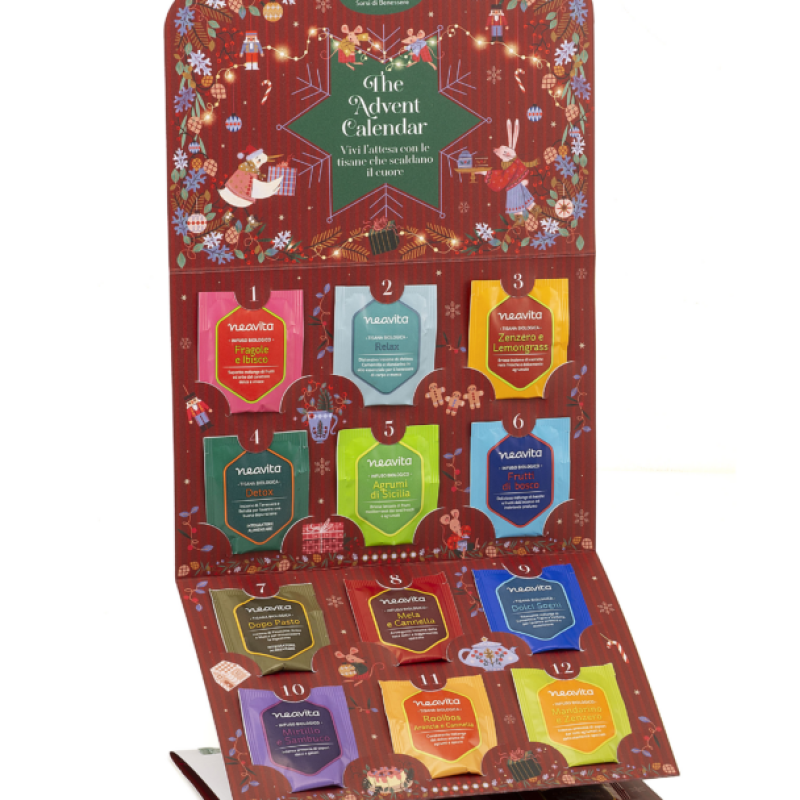 Calendario Dell'Avvento BIO | 24 tisane assortite Neavita