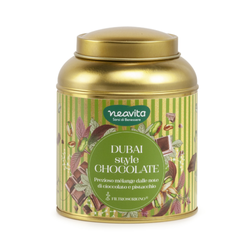 Infuso DUBAI Style CHOCOLATE 12 filtroscrigno in Caddy