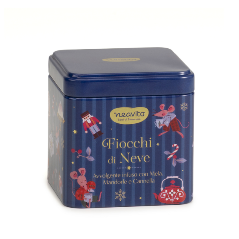 Infuso FIOCCHI di NEVE 5 filtroscrigno in Barattolino