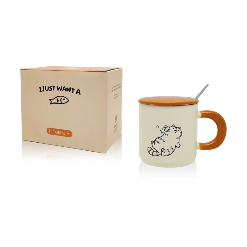 Tazza GATTO-FISH in Ceramica