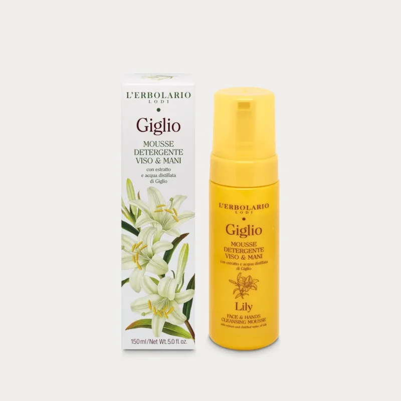 Mousse Detergente Viso e Mani Giglio 150 ml