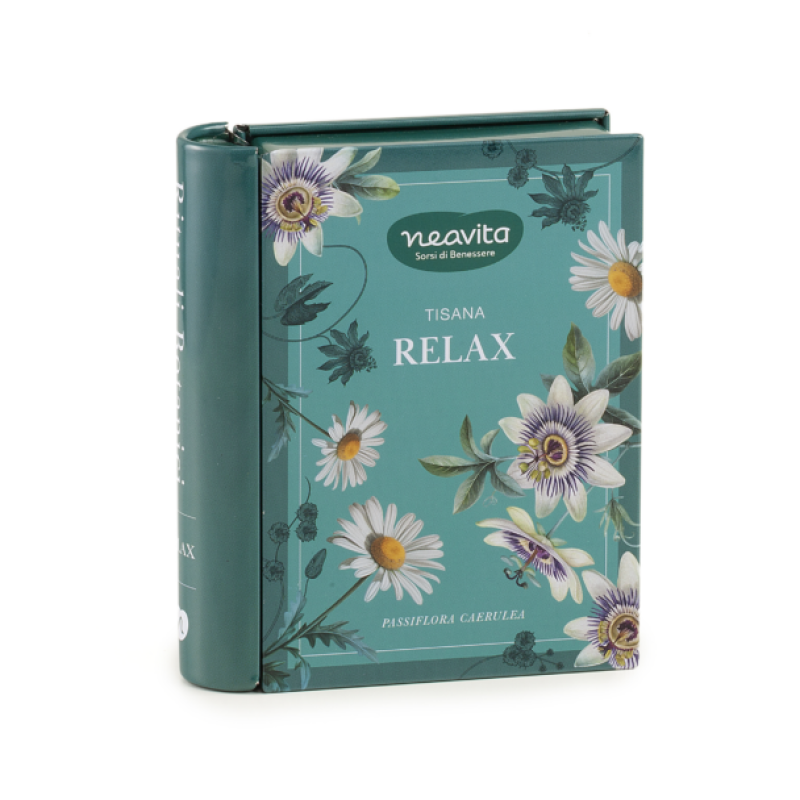 Tisana RELAX 5 filtroscrigno in Mini Libro