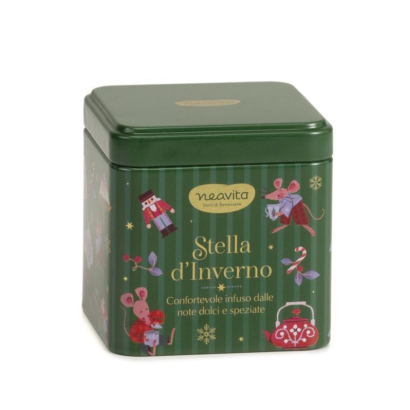 Infuso STELLA D'INVERNO 5 filtroscrigno in Barattolino