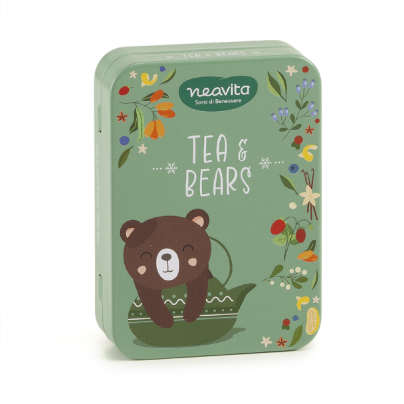 TEA & BEARS 3 filtri assortiti in Mini Tin