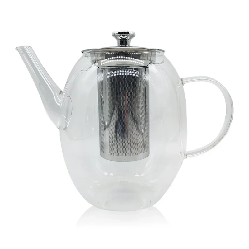 Teiera in Vetro Borosilicato CARLOTTA 1400 ml
