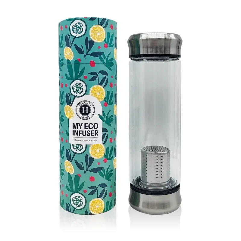 GLASS ECO INFUSER Bottiglia Thermos 380 ml
