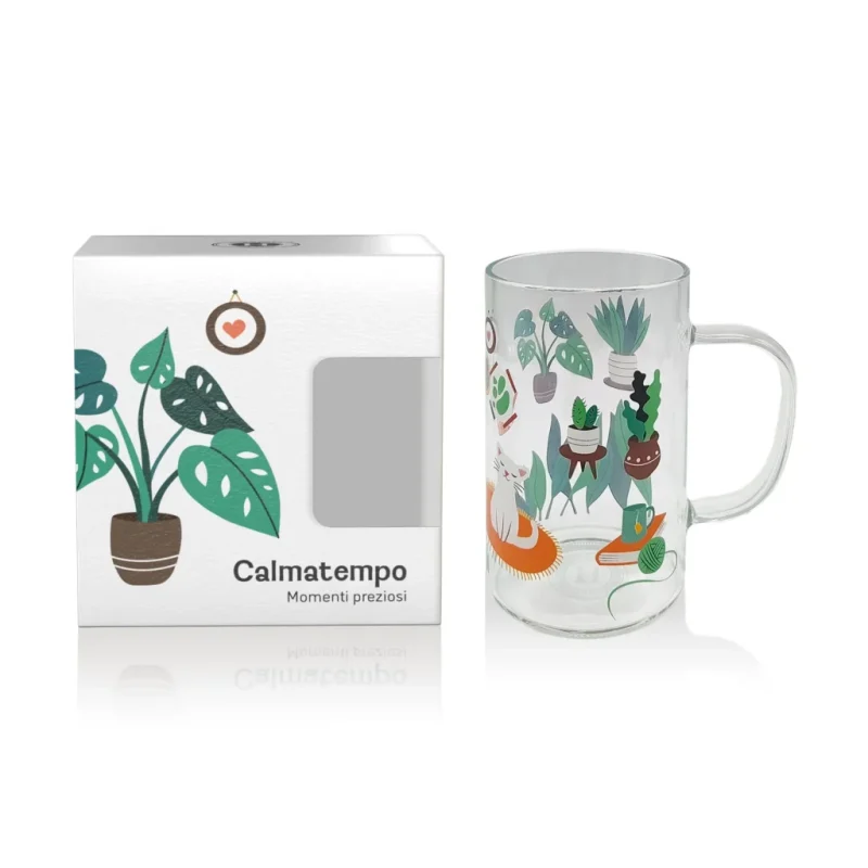 Tazza in Vetro Borosilicato CALMATEMPO
